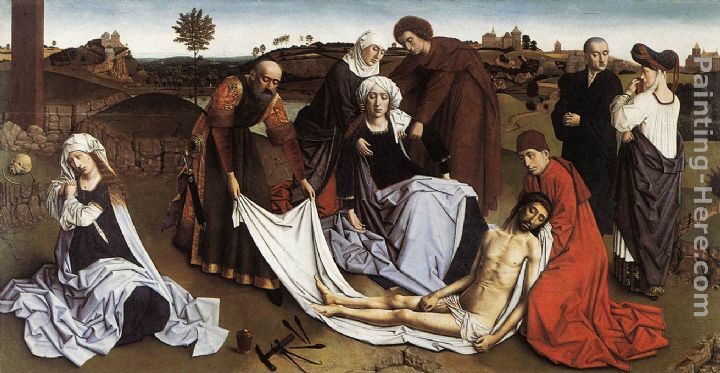The Lamentation painting - Petrus Christus The Lamentation art painting